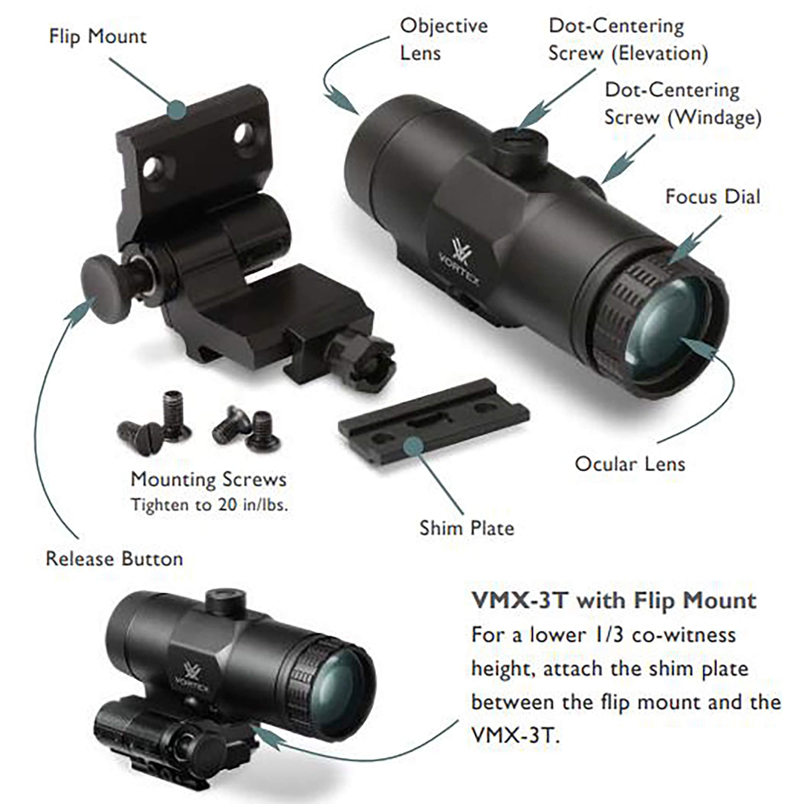 Vortex VMX-3T VIP Warranty supports lifetime coverage.