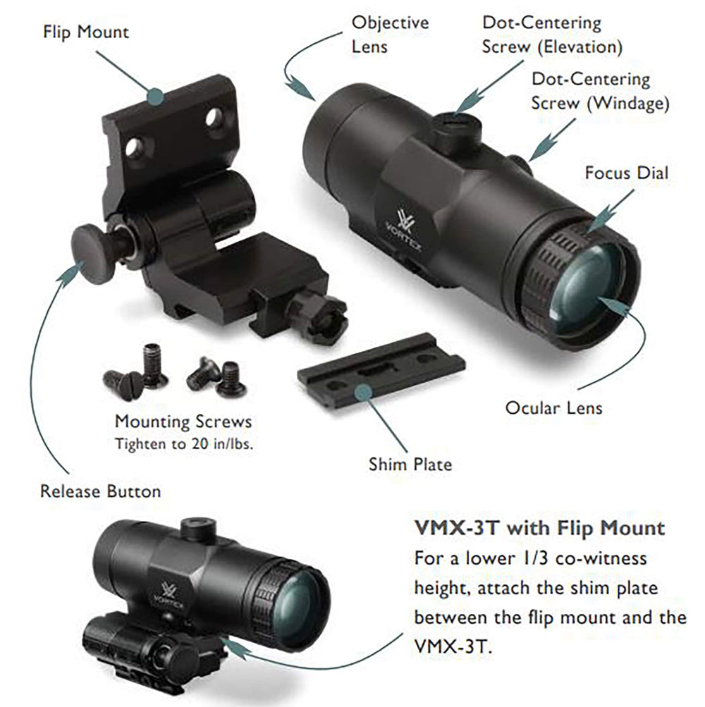 Vortex VMX-3T VIP Warranty supports lifetime coverage.