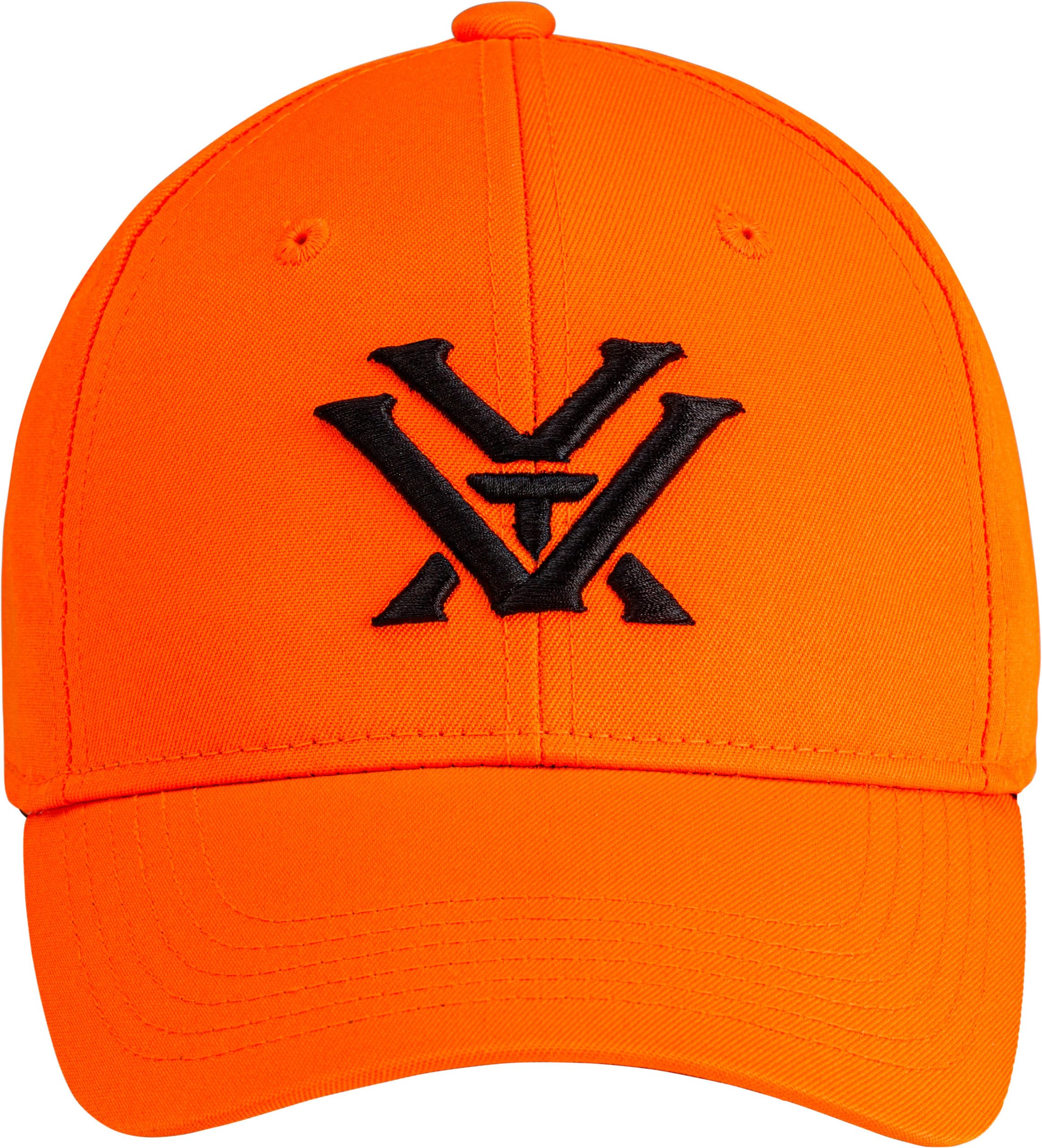 Vortex Youth Hat closeup reveals structured fit with hook-and-loop closure.