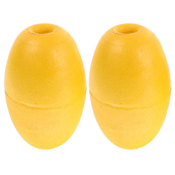 VOSAREA rope floats in yellow on dock, enhancing visibility and control for boats
