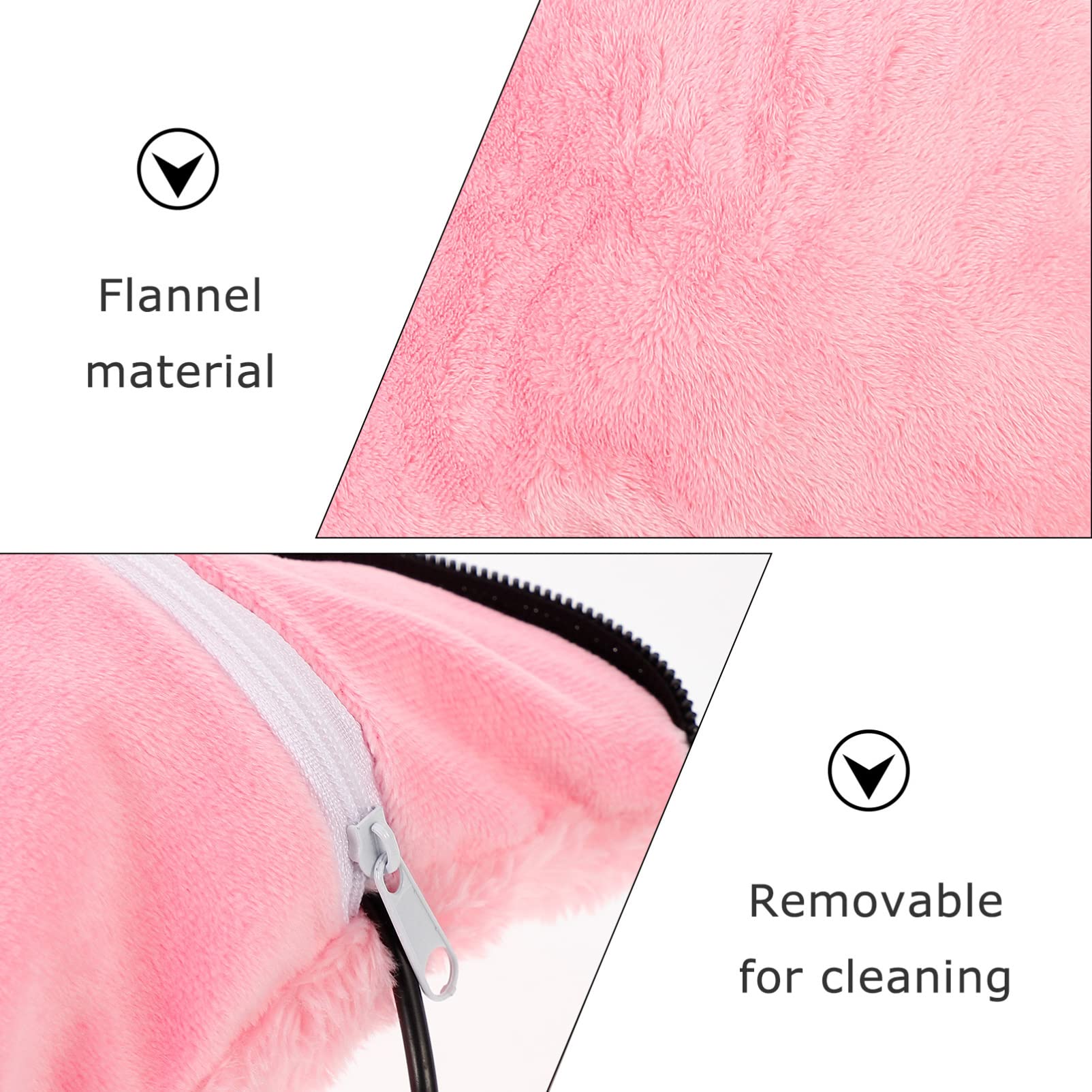 Vosarea soft faux fur close-up highlights plush, comfortable touch.