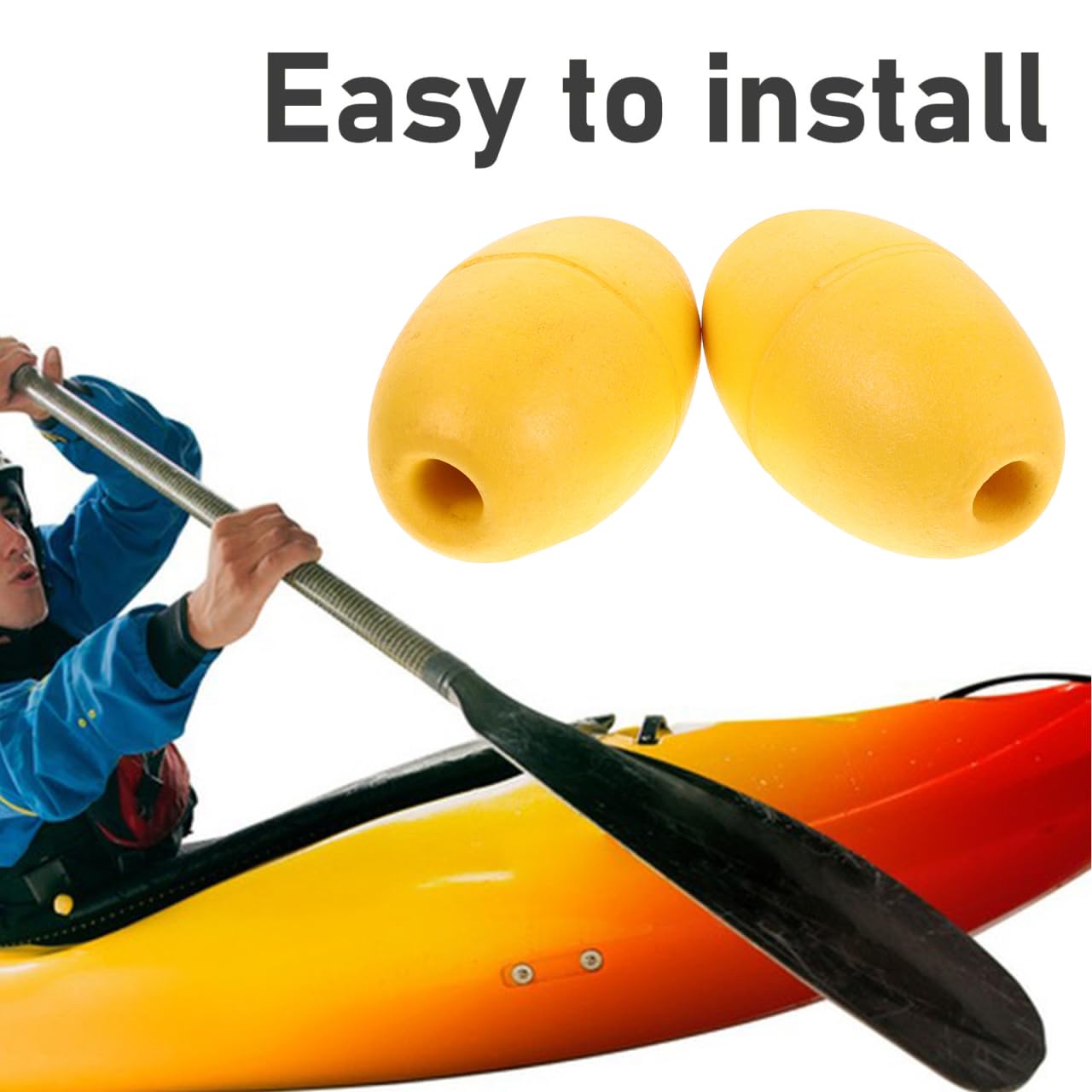 VOSAREA two floats mounted on rope ready for boating setups