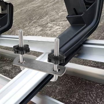 Universal fit across many roof bars for versatile vehicle compatibility.