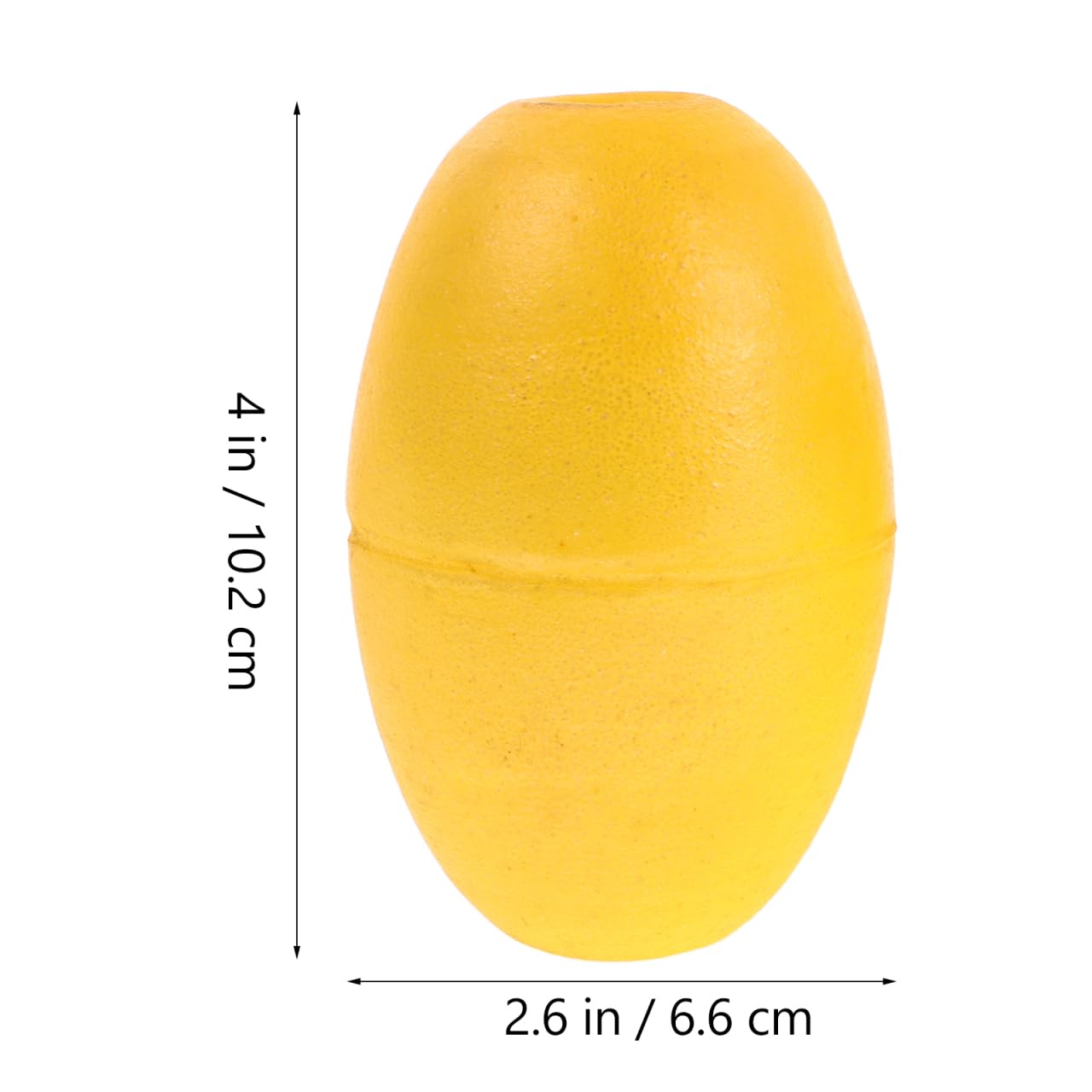 VOSAREA yellow PVC float closeup showing durable material for water use
