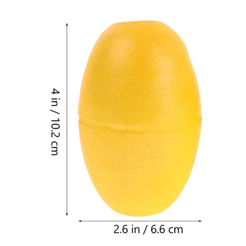 VOSAREA yellow PVC float closeup showing durable material for water use