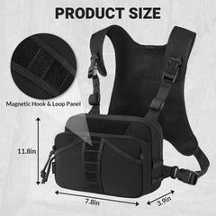VOTAGOO GEAR chest pack with magnetic tool hook for easy retrieval