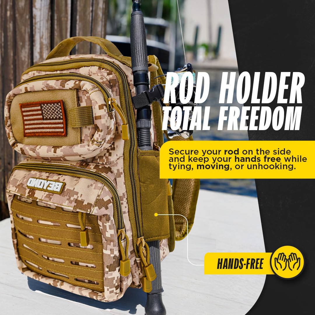 Voyager Sand Storm rod holder and bottle holder