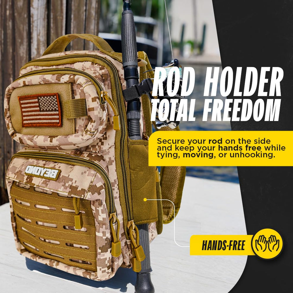 Voyager Sand Storm rod holder and bottle holder