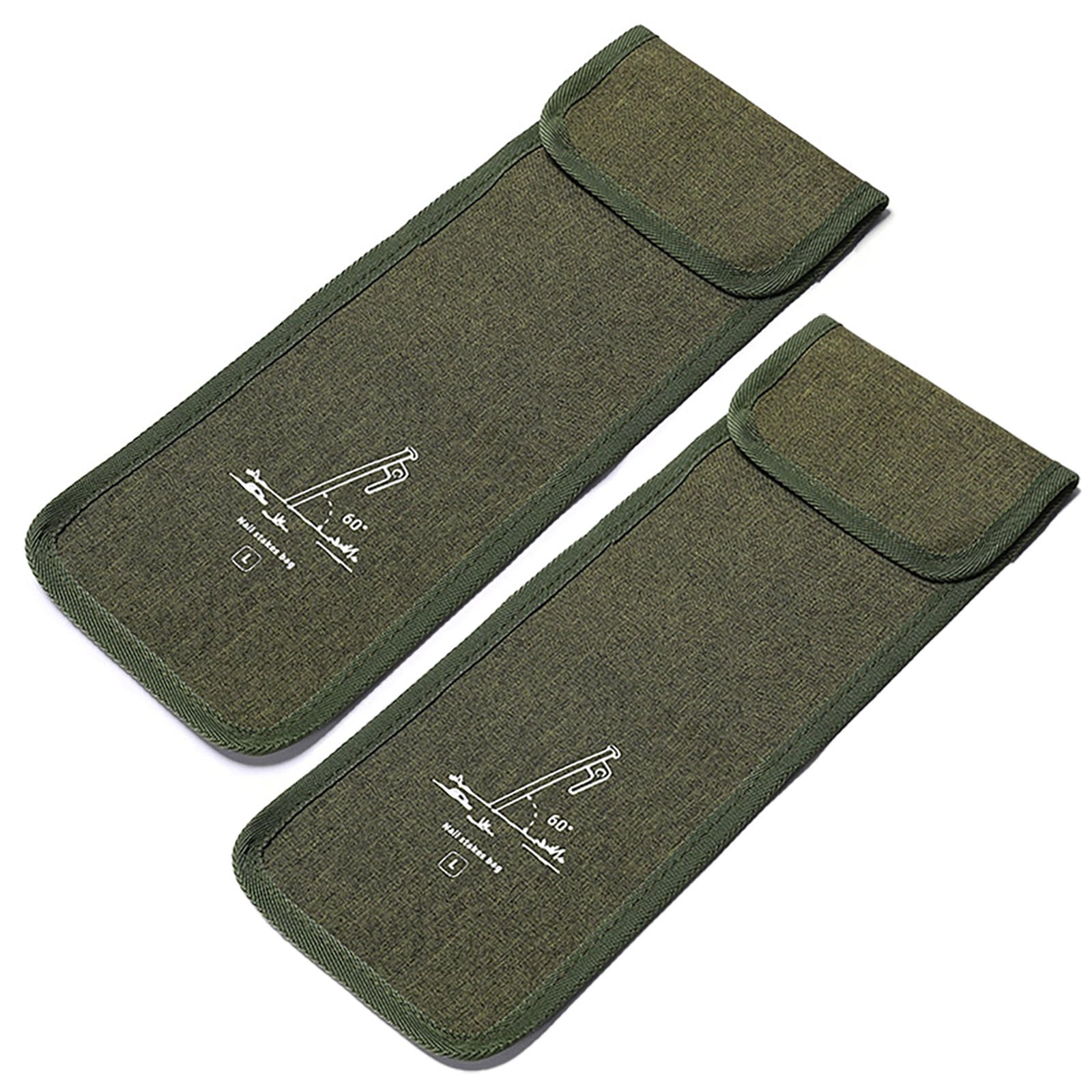 VPTMRP tent stake bag small size for easy carry and organized camping gear