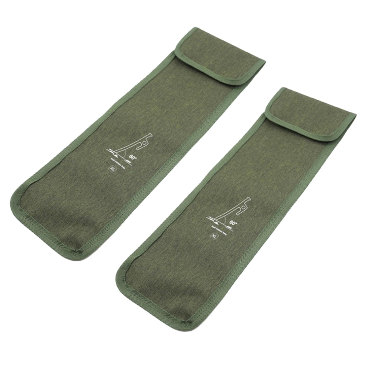 VPTMRP tent stakes bags front view showing rugged waterproof storage for camping stakes