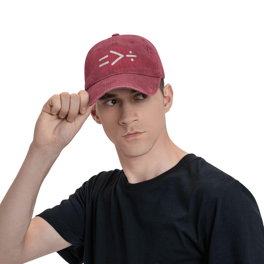 Vroos Equality red cap, soft cotton for all-day comfort.