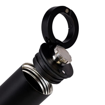 VSSL flask body highlighting rugged aluminum durability for long-lasting use.