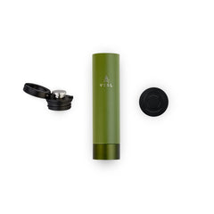 VSSL Insulated Flask LED flashlight view highlights SOS lighting.