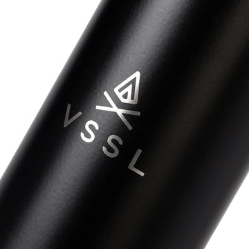 Ready-for-any-adventure: VSSL Insulated Flask with Light in rugged design.