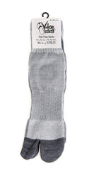 V-Toe Socks reinforced heel in rugged outdoor use.