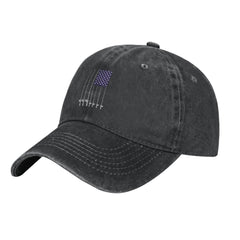 VunKo American US flag cap side view showing versatile, everyday design.