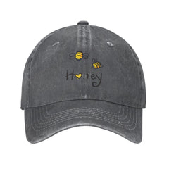 VunKo Bee Love Honey denim front view highlights vintage style and comfortable fit.