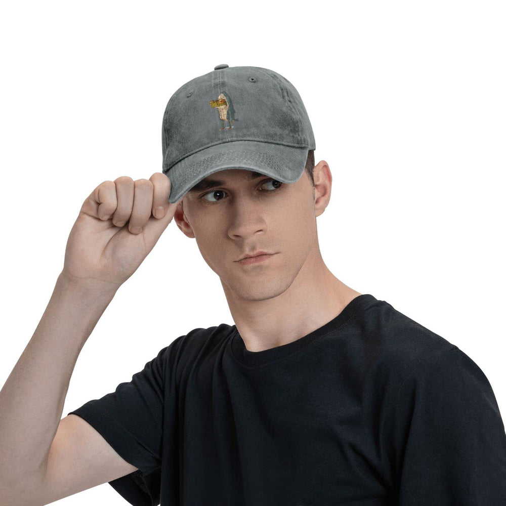 VunKo cap worn by model in outdoor urban setting for everyday wear