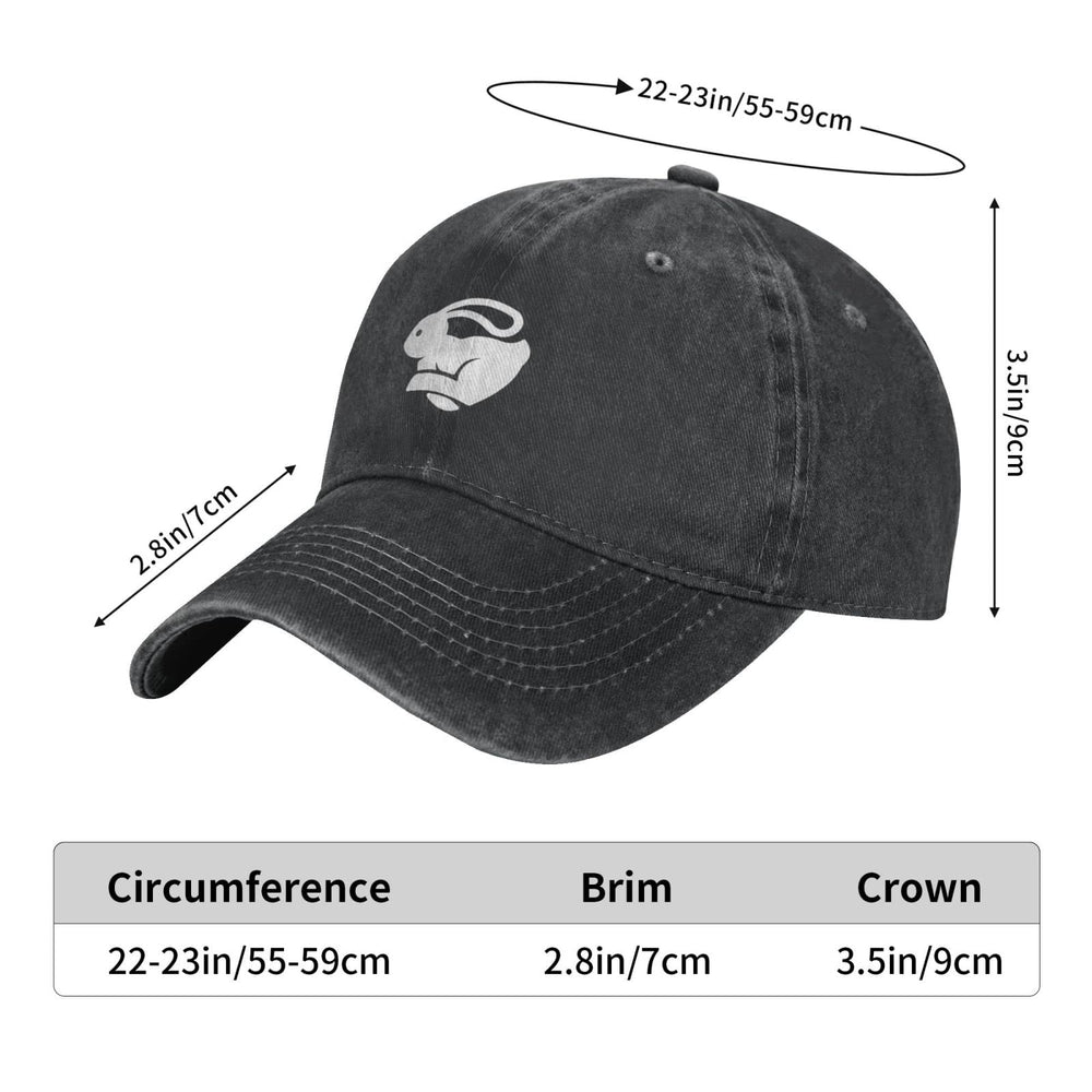 VunKo outdoor urban look wearing denim cap for adventures.