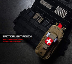 VVIITOP EMT med kit for camping and hiking ready for on-the-go use.