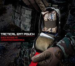 VVIITOP MOLLE-system attachment keeps gear organized on hikes.