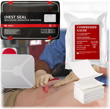 VVIITOP triangular bandage and elastic wrap enable flexible immobilization.