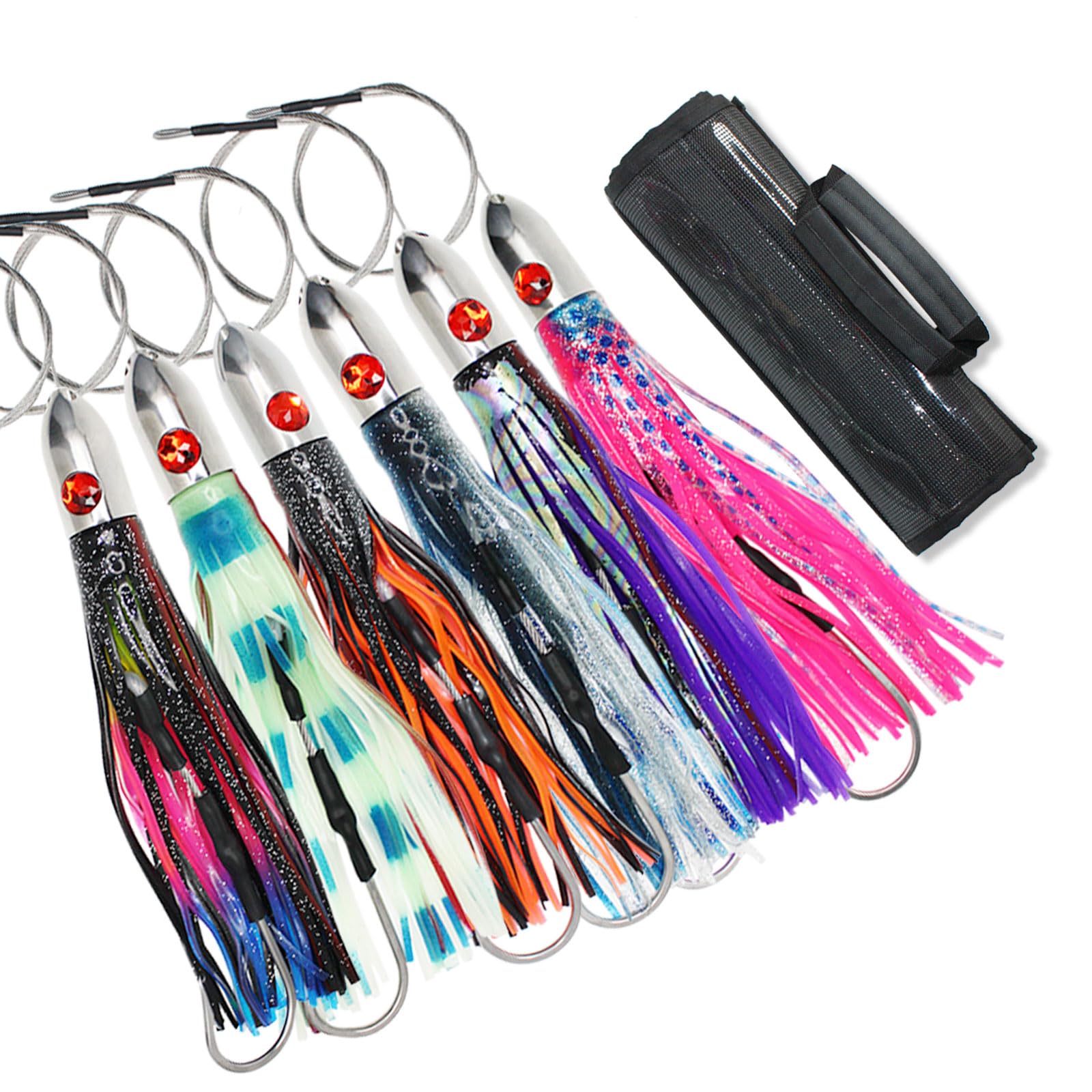 VIKETECH Offshore lure head close-up shows durable stainless steel construction for big game