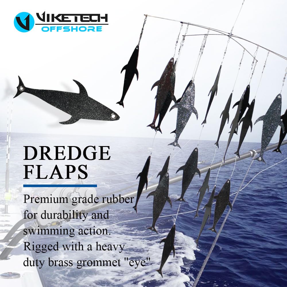 VIKETECH OFFSHORE lifelike silicone lures attract marlin and tuna