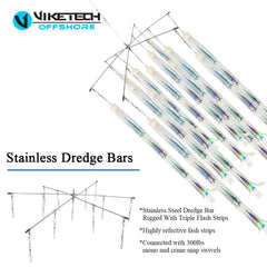 Durable stainless steel spreader bar built for saltwater use