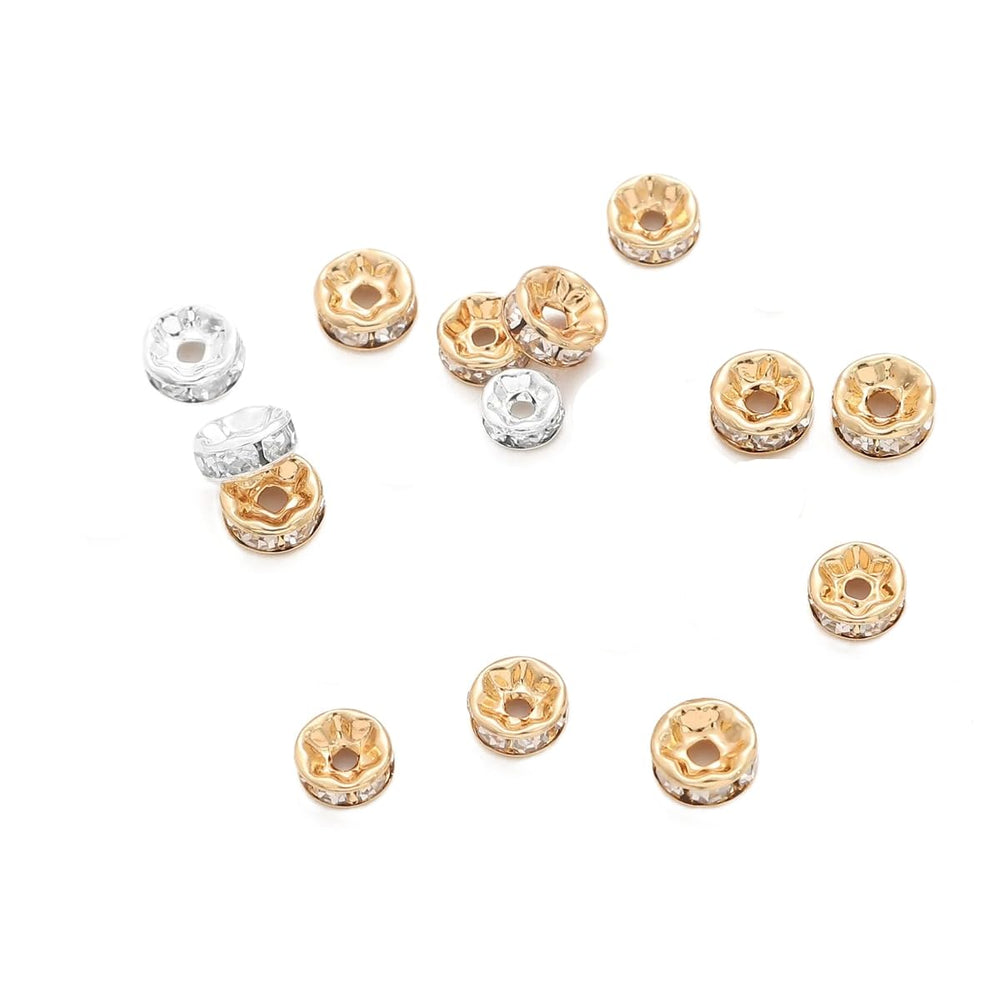 Vzuiwkfmr 200-piece bead set, crystal shine for water visibility.