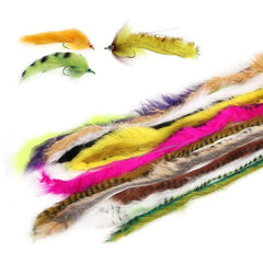 Vzuiwkfmr 3mm-wide strips provide proportional size for popular fly patterns.
