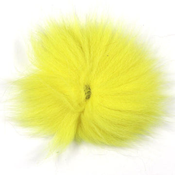 Vzuiwkfmr emerald green Arctic fox tail hair for lifelike baitfish patterns