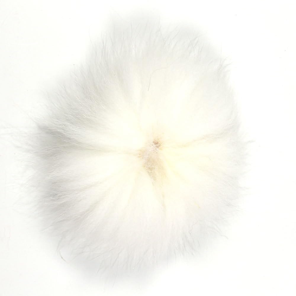 Vzuiwkfmr sapphire indigo Arctic fox tail hair for eye-catching fly ties