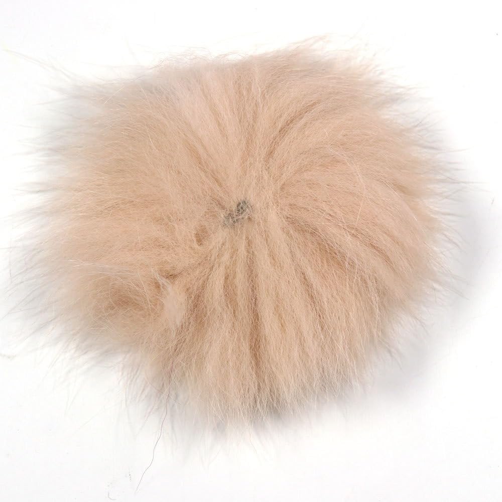 Vzuiwkfmr violet plum Arctic fox tail hair for rich color accents