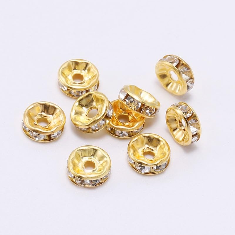 Vzuiwkfmr walleye spinner bead, silver tone, pairs with bait for better visibility.