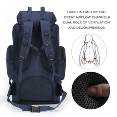 W WINTMING MOLLE system area ready to attach extra gear on adventures.