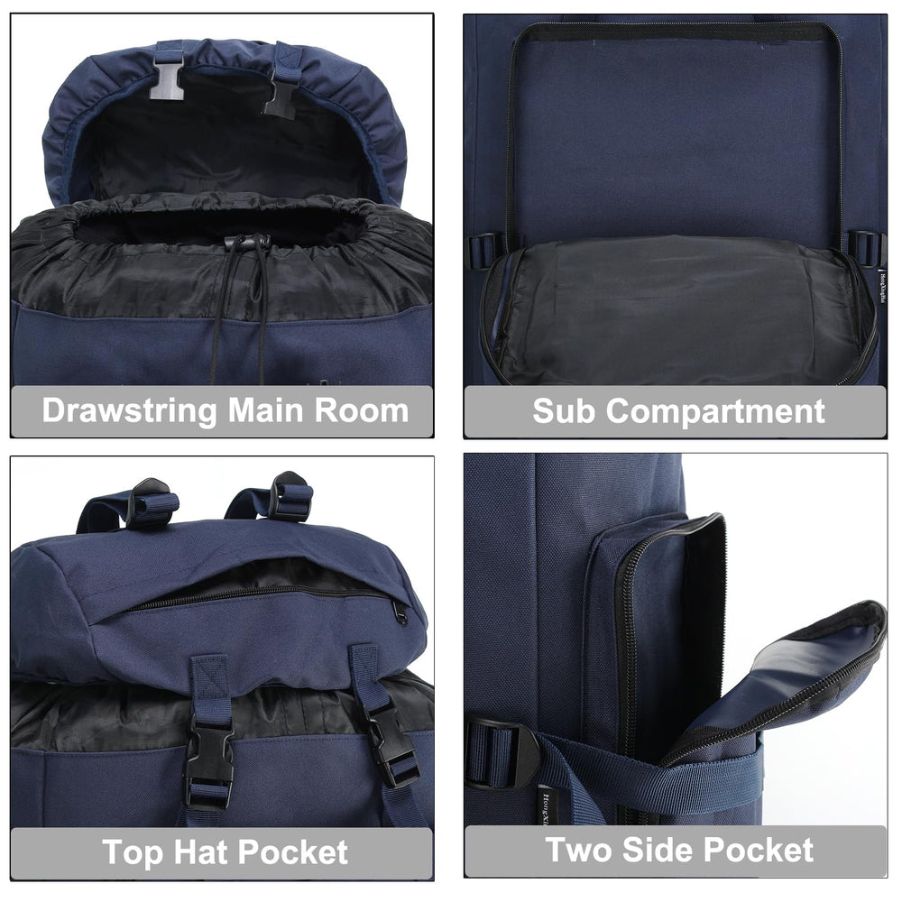 W WINTMING side pockets provide quick hydration access during hikes.
