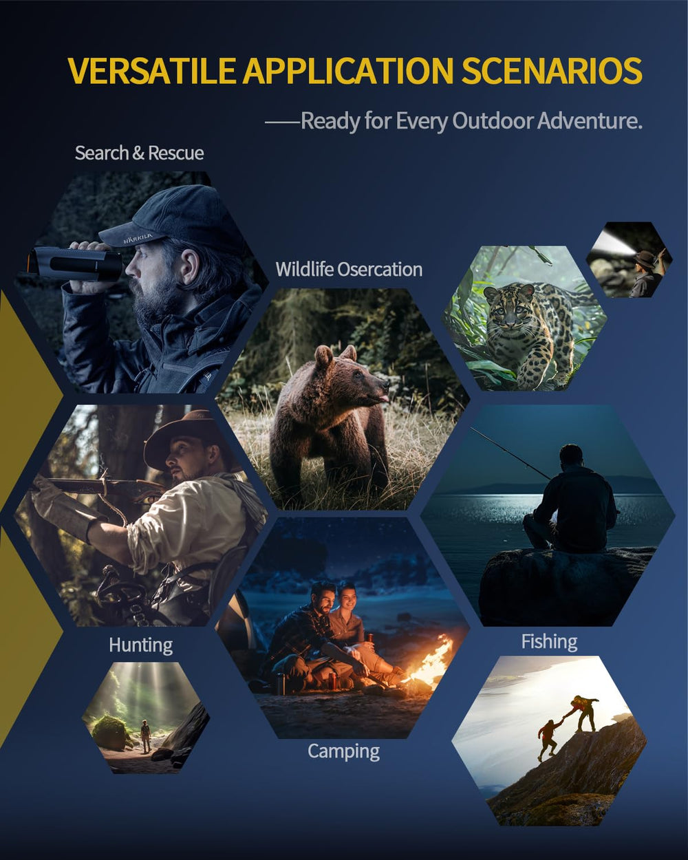 Waaniynan bundle includes everything you need for instant outdoor use.