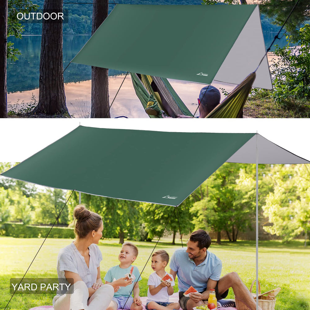 WADEO tarp all-in-one kit simplifies packing for outdoors.