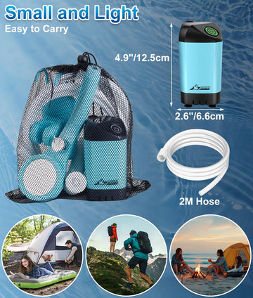 WADEO mesh storage bag keeps components organized