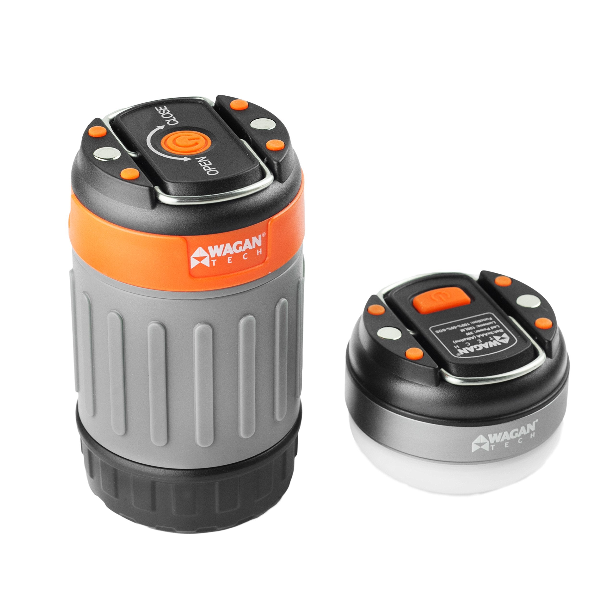 Wagan Camplites Dome Lantern 12 LEDs provide long-lasting brightness.