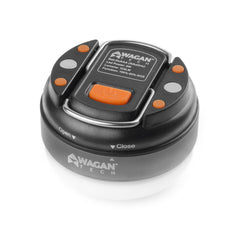 Wagan Camplites Dome Lantern front view for camping night lighting.