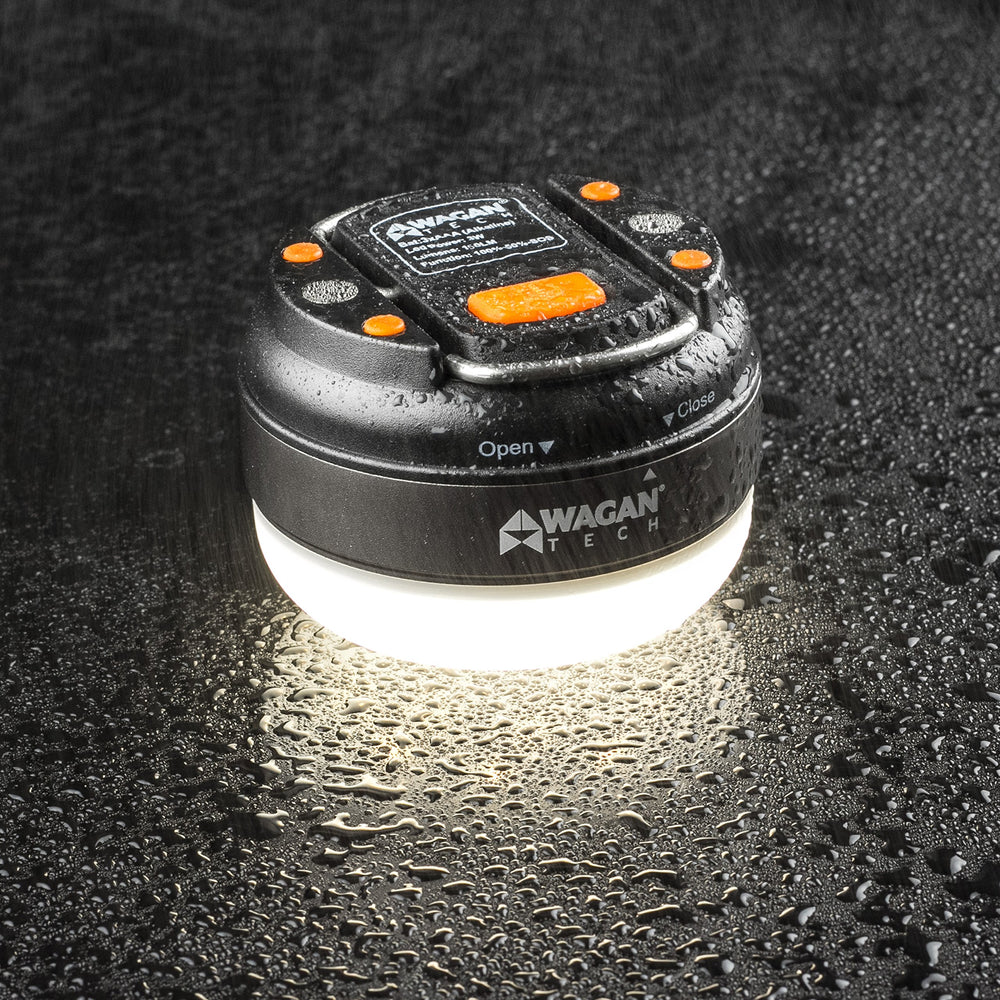 Wagan Camplites Dome Lantern sos mode for signaling.