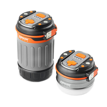 Wagan EL4304 collapsible lantern packs away neatly for travel.