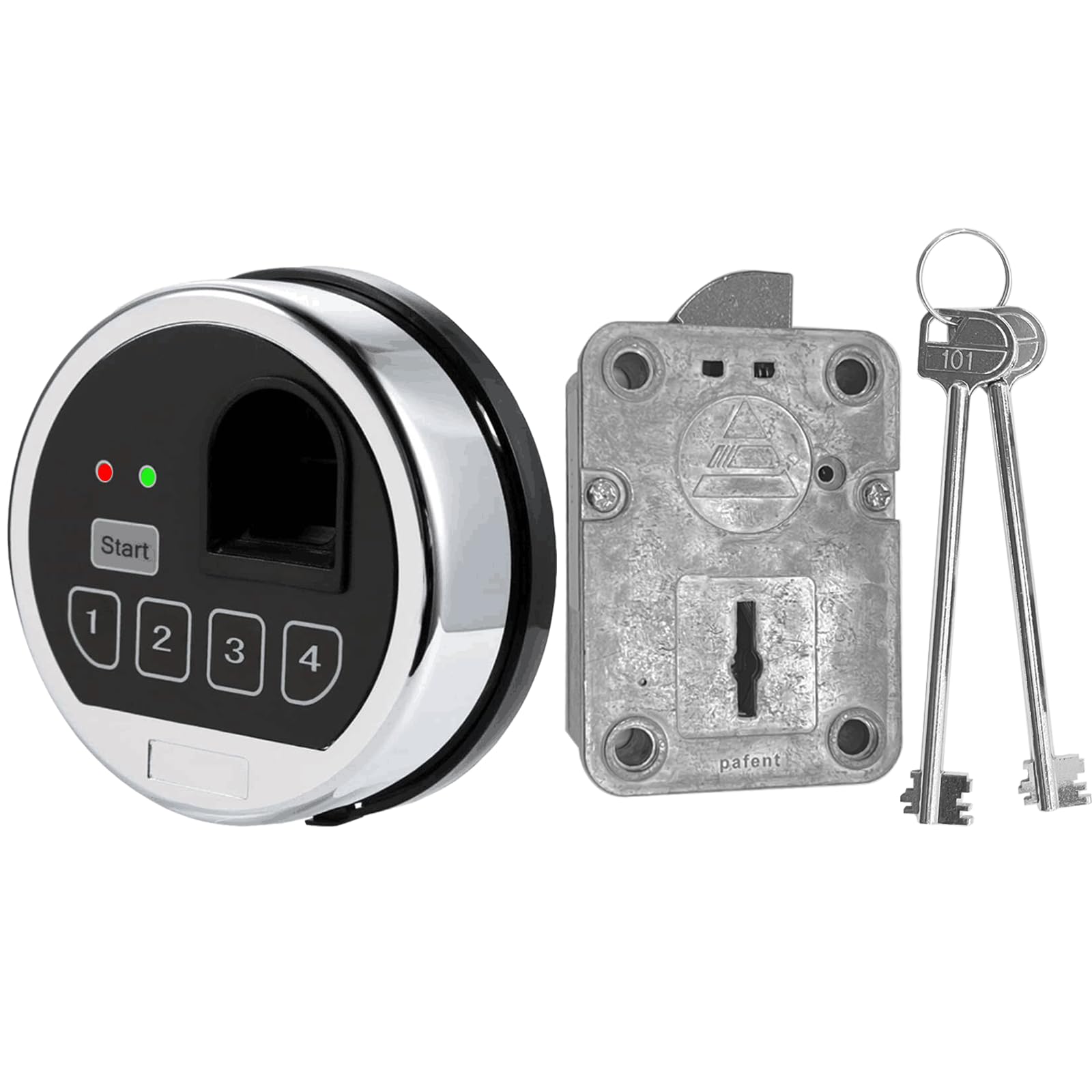 WAH LIN PARTS electronic motor-driven swing bolt lock panel offers durable security for safes