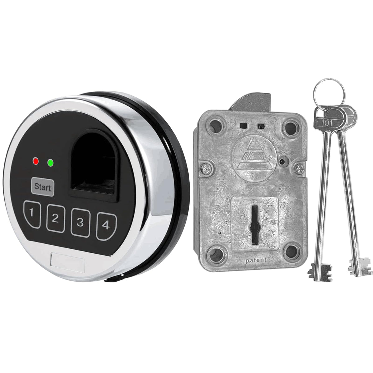 WAH LIN PARTS electronic motor-driven swing bolt lock panel offers durable security for safes