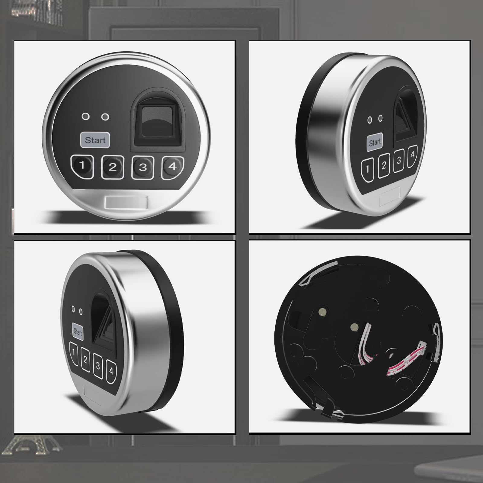 WAH LIN PARTS left-swing bolt installation demonstrates easy setup for various safes