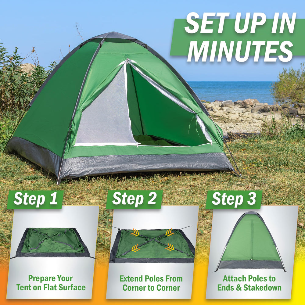 Wakeman carrying bag-packed image demonstrates easy packing and portability.