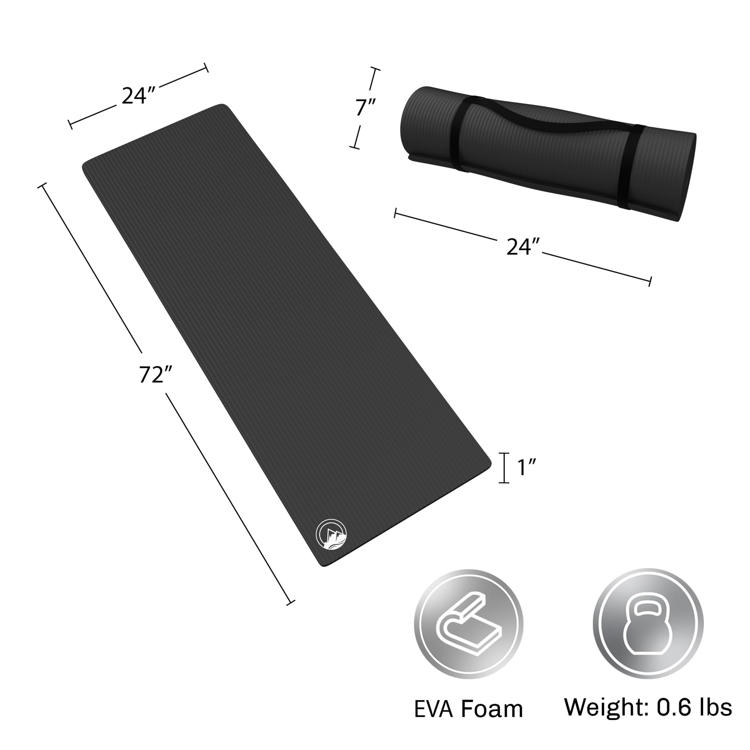 Black Wakeman pad highlighting durable, outdoor-friendly design