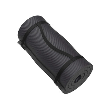 Wakeman Foam Sleeping Pad weighs 5 lbs, portable for travel.